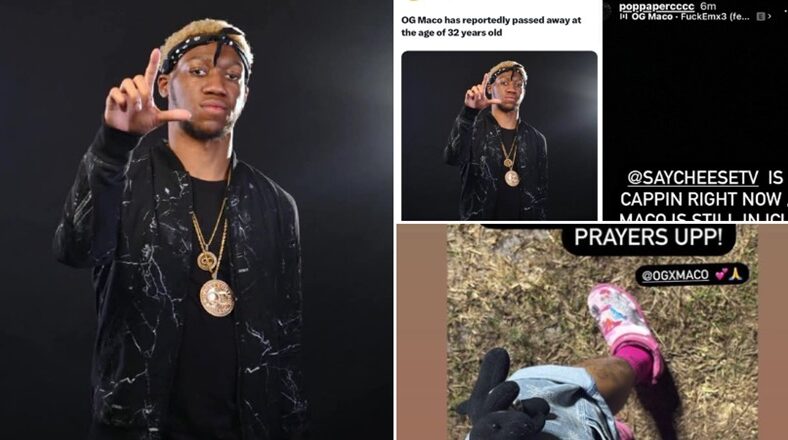 OG Maco is trending, due to conflicting reports on whether he is alive or not. This comes after the rapper made an attempt to take his own life.