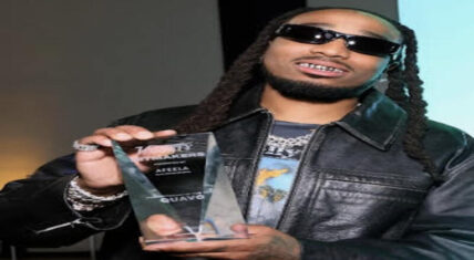 Quavo is Humanitarian of the Year at Variety Hitmakers brunch