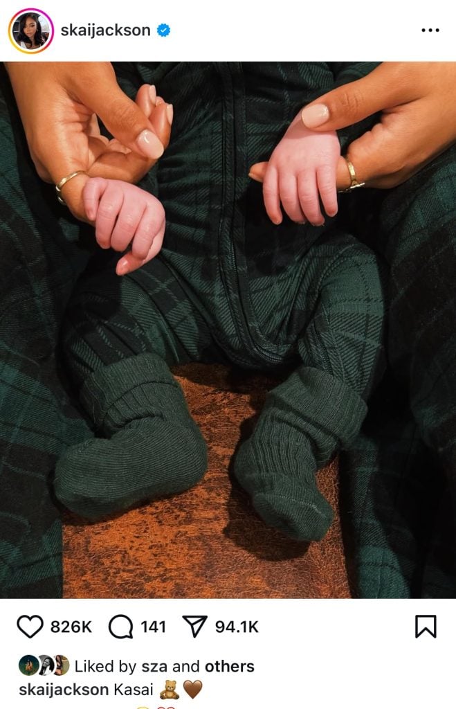 Skai Jackson confirms birth of first child