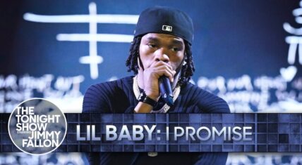 Lil Baby performs "I Promise" on "The Tonight Show"