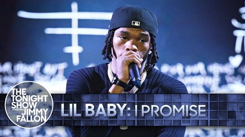 Lil Baby performs "I Promise" on "The Tonight Show"