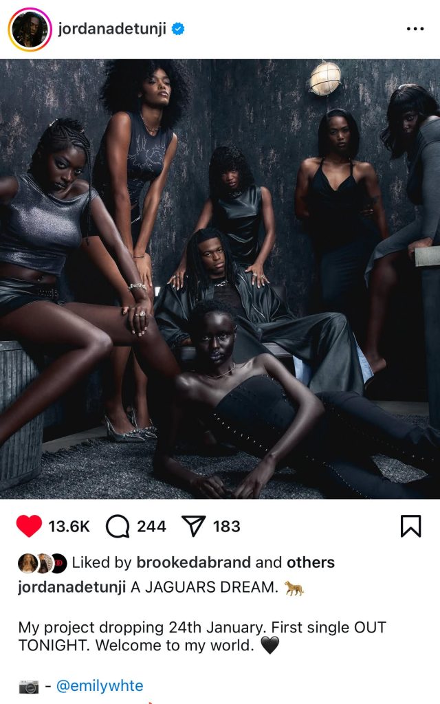 Jordan Adetunji announces "A Jaguar's Dream" album