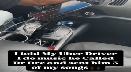 Uber driver calls Dr. Dre to send songs from passenger