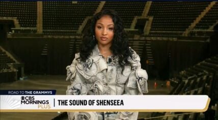 Shenseea speaks on Grammys on "CBS Mornings Plus"