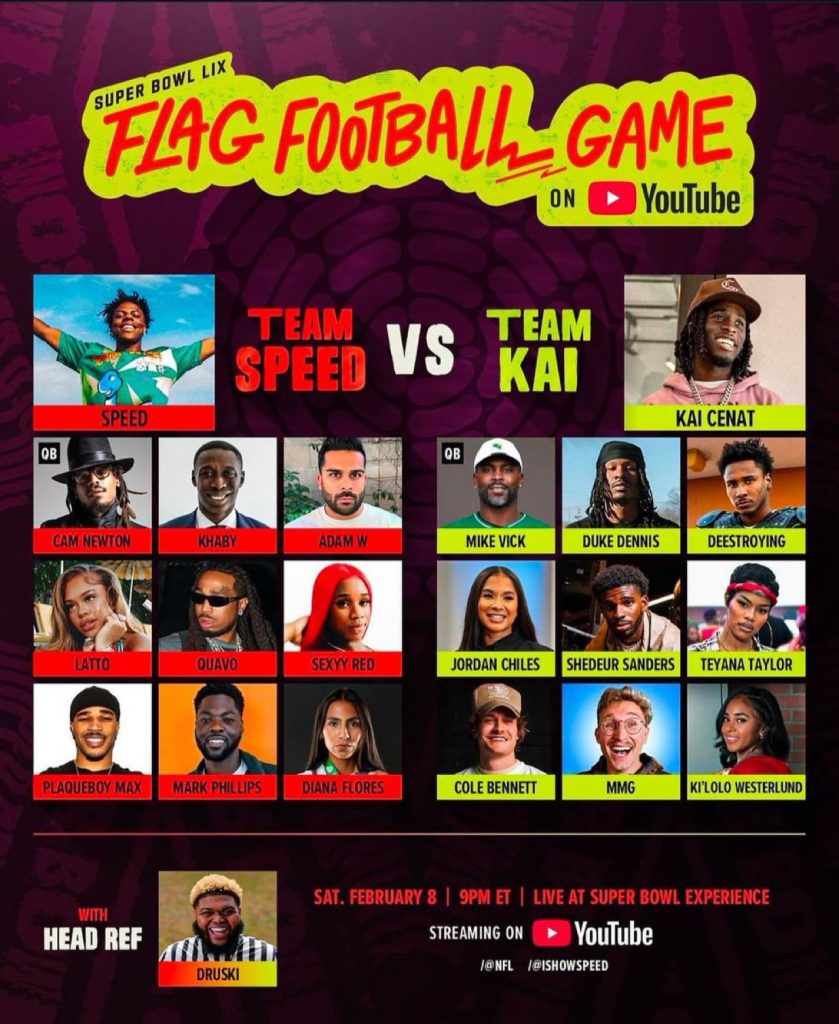 Sexyy Red and more to be in NFL & YouTube's Flag Football Game