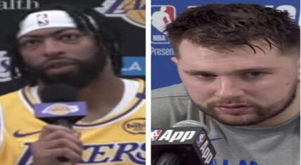 Lakers and Mavericks announce Anthony Davis-Luka Doncic trade