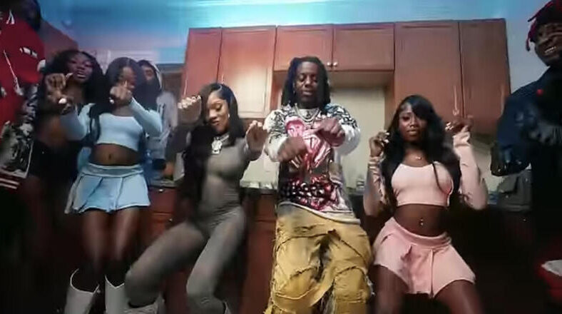 OMB Peezy and GloRilla release visuals for "Lay Down" remix