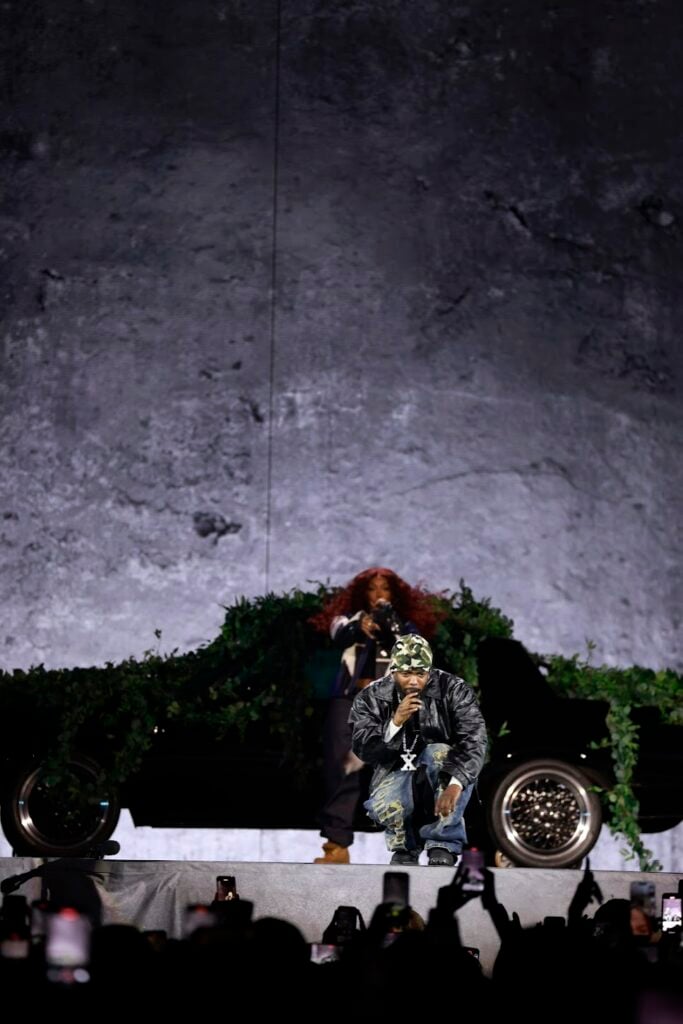 Kendrick Lamar and SZA Electrify Atlanta on Grand National Tour
