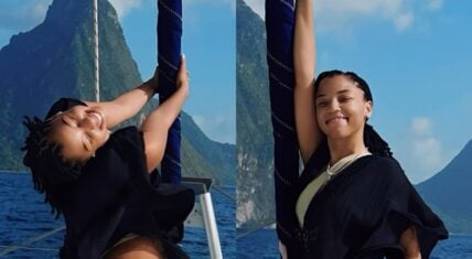 Chloe Bailey is glowing after her and Burna Boy's alleged split.