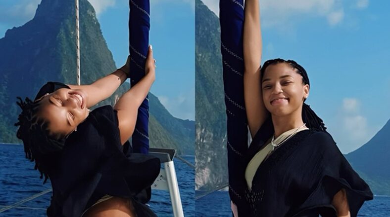Chloe Bailey is glowing after her and Burna Boy's alleged split.