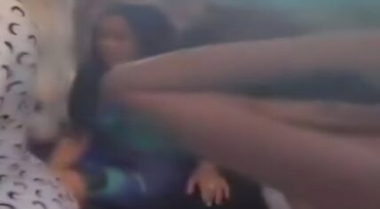 India Royale has sparked a debate on social media, as fans think she has her hand on another man's lap, while she's at a party. The video has gone viral.