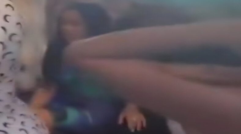 India Royale has sparked a debate on social media, as fans think she has her hand on another man's lap, while she's at a party. The video has gone viral.