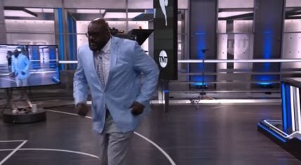 Shaq had a nature call right in the middle of "Inside The NBA." As a result, he ran off mid-sentence, and the moment went viral.