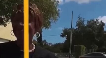 This video of a Black female judge being pulled over by a White cop has gone viral, but it's staged.