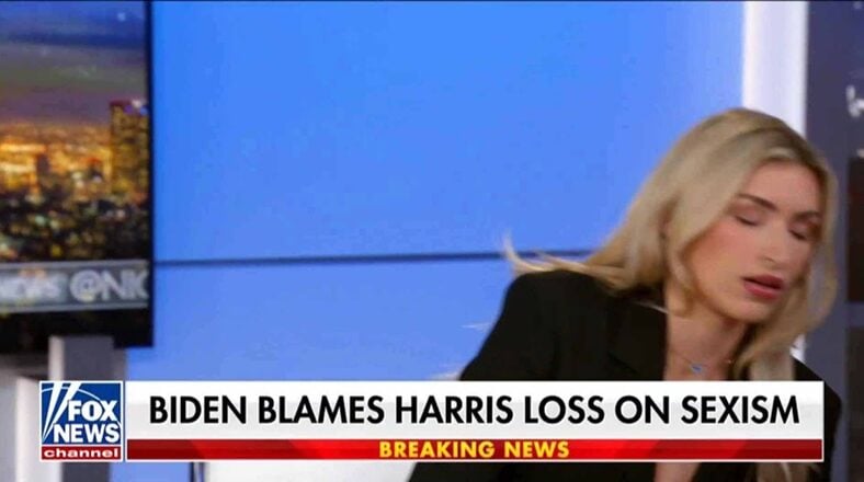 In the middle of her Fox News segment, Camryn Kinsey passed out.