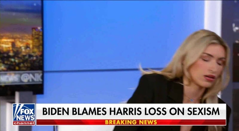 Fox News guest Camryn Kinsey collapses during live segment [VIDEO]