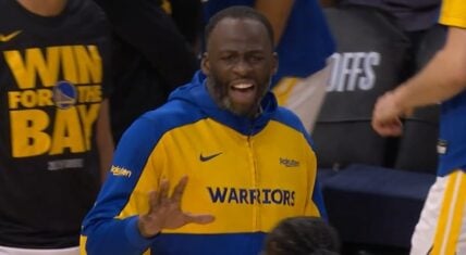 Draymond Green made a comment, during Game 3 in the Warriors-Timberwolves series, that the spread was 5.5. Now the NBA is fining him $50,000.