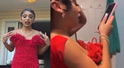 A girl took to social media to air out a woman she's accusing of scamming her. She claims she paid this woman $1,000 for a custom prom gown. Instead, the girl claims the woman delivered her a $50 dress from Temu.