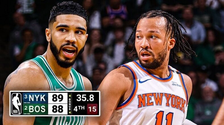 The New York Knicks have done the improbable. They came back from another large deficit against the Celtics in Boston. With their 91-90 win, the Knicks lead the Celtics 2-0, as they return to Madison Square Garden for Game 3.