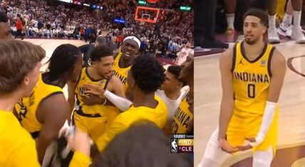 Tyrese Haliburton led Indiana on an improbable 20-point comeback in Cleveland to lead the Pacers to a 2-0 series lead, going back home.