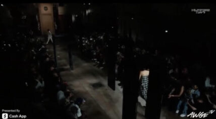 A$AP Rocky previews new songs at Paris Fashion Week