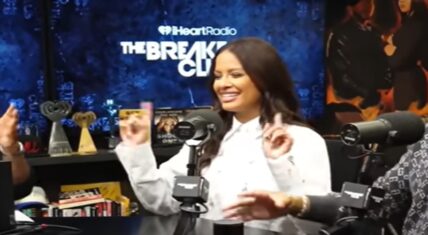 Rocsi Diaz with Terrence J and AJ Calloway on