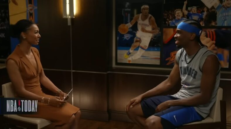 SGA's deep, insightful, answers to Malika Andrews ahead of Game 1 of the 2025 NBA Finals, featuring his OKC Thunder vs. the Indiana Pacers led to jokes on social media. NBA fans have a running joke accusing NBA players of trying to impress Malika Andrews when they do interviews with her.