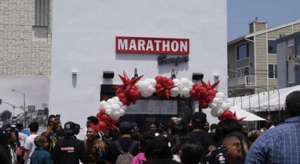 Nipsey Hussle's brother Blacc Sam opens second Marathon Burger