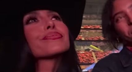 Vanessa Bryant played off the rumors about her being pregnant by playfully denying it.