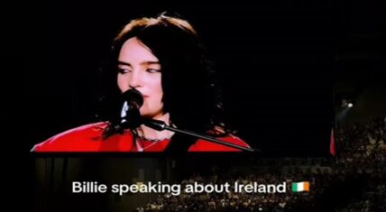 Billie Eilish made a speech during her concert in her native, Ireland, this past weekend. She spoke of her appreciation for being in front of a crowd of people who look like her. Now, she is facing backlash and being accused of being racially insensitive.