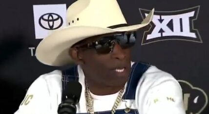 Deion Sanders held a press conference with the University of Colorado's medical staff, revealing he had a cancerous tumor removed from his bladder and that he's now 100% cancer free.