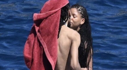 Halle Bailey spotted kissing new man in Italy
