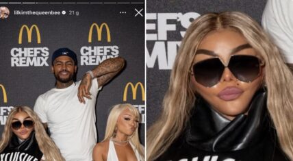 Lil' Kim's recent appearance at a McDonald's event has caused concern for her looks. As a result, a debate about cosmetic surgery has taken place on X.