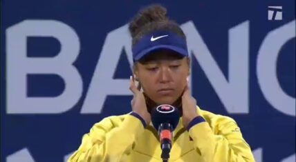 Naomi Osaka is catching backlash for her speech after losing to Victoria Mboka, in their tennis match. Osaka didn't even mention Mboka by name in her speech.