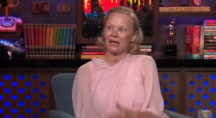 Pamela Anderson was recently on Bravo's "Watch What Happens Live" and she was asked about Beyonce paying her homage in her "Bodyguard" visuals. Not only was Anderson shocked, but she was also stunned to know Beyonce even knew who she was.