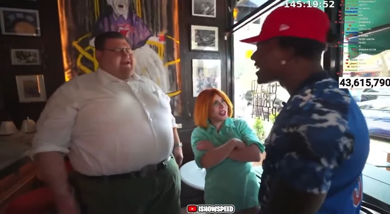 IShowSpeed was recently streaming in New York City and he ran into an old friend. In September 2024, he met the real-life Peter Griffin. A year later, Speed ran into Peter again, but he was on a date with the real-life Lois Griffin.