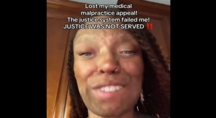 Khaliah Shaw shared a video of herself screaming out in anger and despair after losing a medical malpractice lawsuit. She suffered Stevens-Johnson syndrome, where her face 