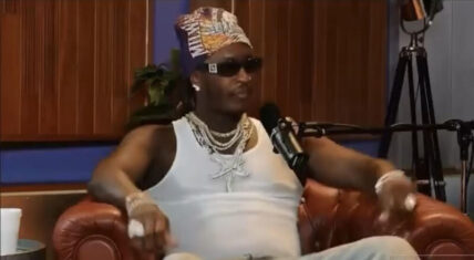 Young Thug pushes 