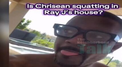 Ray J and Chrisean Rock have been living together for some time. Yesterday, this video began gaining traction online. Ray J complained about the mess she's left his house in.