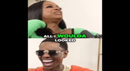 Kandi Burruss and Soulja Boy got into a high-profile argument, a few weeks ago. However, Soulja Boy quickly issued Kandi an apology, so she invited him to do an interview on her Speak on It podcast. During the first preview of their interview, Kandi told Soulja Boy she would've cursed him out had she ran into him at the airport.