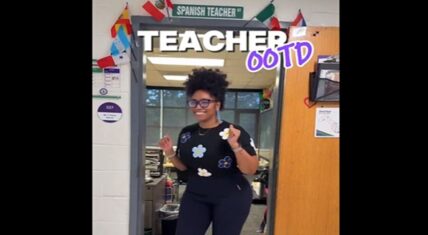 Recently, this Spanish teacher shared a compilation video of herself in front of her class room. She has become a favorite on social media. The comments tell the whole story.