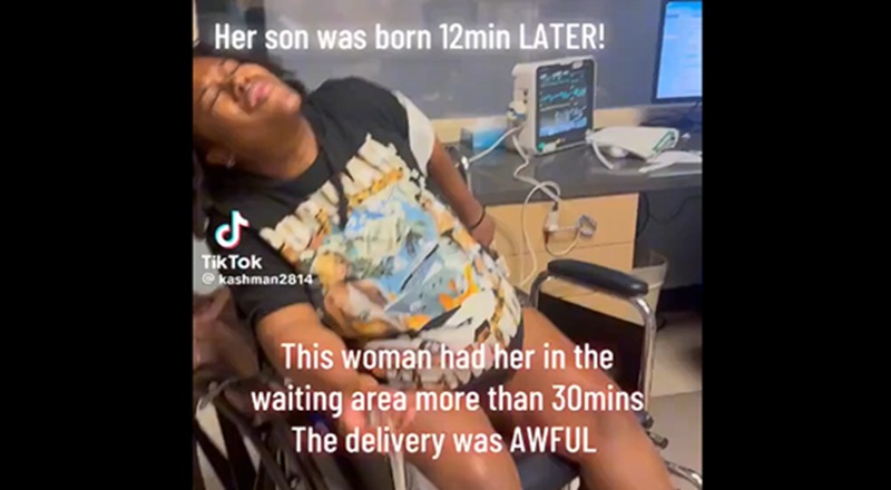 Black woman in labor forced to wait over 30 minutes at Dallas hospital before giving birth 12 minutes later [VIDEO]