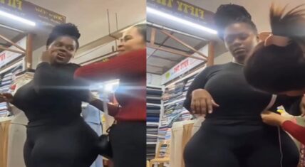 A Black woman went to Thailand and got herself measured. She was a little bit too much for the woman tailoring her to handle, but she did her part. Her actions led to the tourist laughingly telling her to stop.