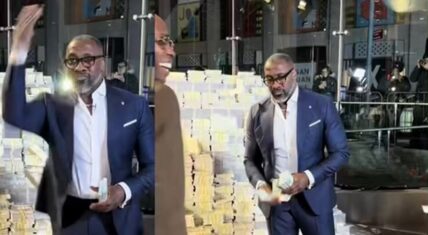 Shannon Sharpe has become one of the most popular figures on the internet over the past two years. Between his Club Shay Shay podcasts and his internet shenanigans, he has become a household name. Recently, he showed up at the premiere party for Netflix's The Rip and made it rain with a stack of cash, $20 million to be exact, and he has the internet reacting to his new salt-and-pepper beard and his overall new look.