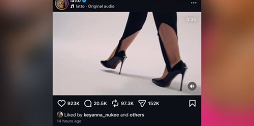 Latto dominated social media with her pregnancy announcement. The assumption is that 21 Savage is her child's father. Speculation reached new heights when 21 Savage's wife liked her pregnancy post.