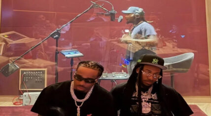 Quavo and Offset Tease Reunion With Studio Link-Up