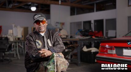 Dame Dash in The Art of Dialogue studio responding to Jay-Z’s freestyle with comments about his breath and Big Red gum.