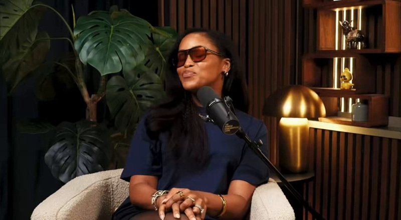 Eve surprises fans with her blended British-Philly accent in new interview, where she expresses her love for the UK, and no desire to return to America to live [VIDEO]