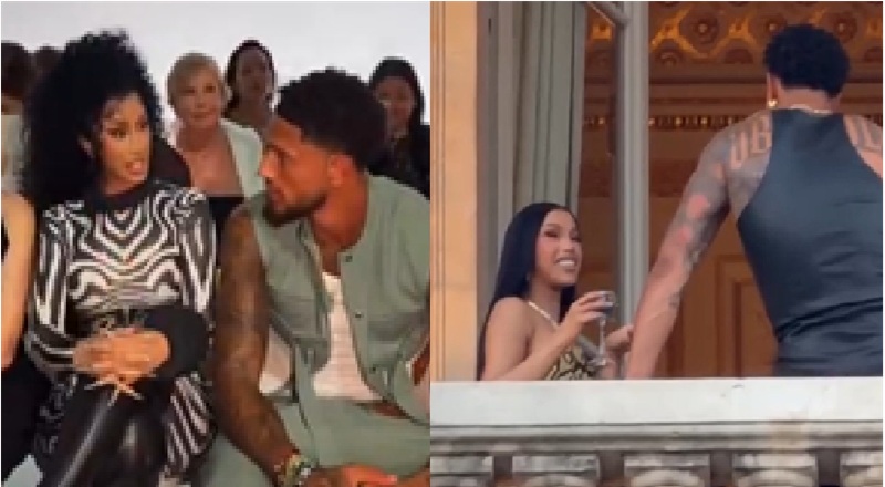 Cardi B and Maduka Okoye ignite dating rumors after flirty Paris Fashion Week encounters [VIDEO]